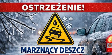 Marznący deszcz i gołoledź. Jest alert 2. stopnia