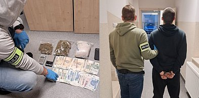 Zatrzymali 23-latka z kilogramem narkotyków. Grozi mu 10 lat więzienia