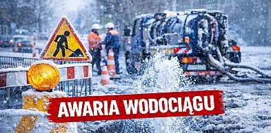 Awaria wodociągu: częściowo zamknięta ul. Szymborska, objazdy linii 4 i 12