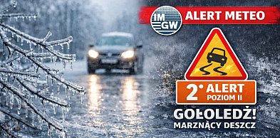 Będzie padać marznący deszcz. Uwaga na śliskie drogi