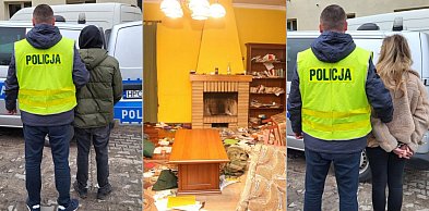 Para włamywaczy zatrzymana na gorącym uczynku