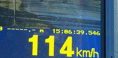 Na zabudowanym pędził 114 km/h. Kara była sroga
