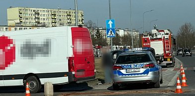 Kraksa na rąbińskim skrzyżowaniu. Są utrudnienia