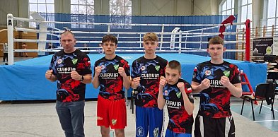 Bokserzy Cuiavii z medalami na mistrzostwach województwa