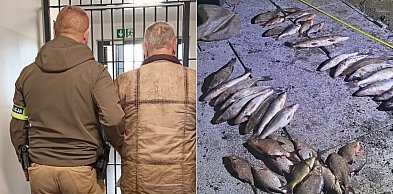 Nocna akcja nad jeziorem. Wpadł podczas połowu