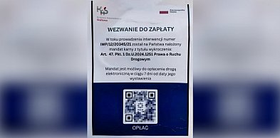 Uwaga na takie kartki za wycieraczką! To nie jest pismo ze skarbówki