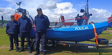 Nowa łódź dla policji. Będzie patrolować Gopło i jeziora regionu