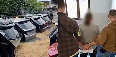 Kradzione części samochodowe w warsztacie pod Gniewkowem