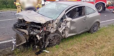 Sześć osób rannych po zderzeniu na DW251. Lądował śmigłowiec LPR