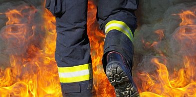 Płonie dom pod Kruszwicą. Trwa akcja strażaków-52770