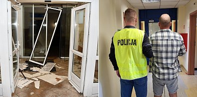 Zrobił demolkę w szpitalu. Straty idą w dziesiątkach tysięcy!-52862
