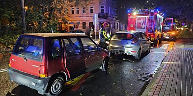 Jedna osoba w szpitalu po kolizji w centrum Inowrocławia-52885