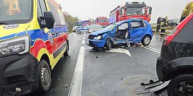 Wypadek na DK15. Duże utrudnienia dla kierowców-53771