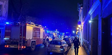 Pożar w kamienicy w centrum Inowrocławia-54963