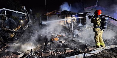 W Kruszwicy spłonął domek letniskowy. Zostały tylko zgliszcza-55876