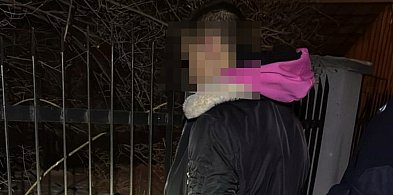 Znaleźli go po śladach na śniegu. Złodziej-włamywacz zatrzymany-55978