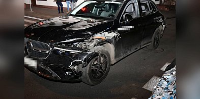 Nóż, gaz i ucieczka mercedesem. 36-latek zatrzymany po-55330