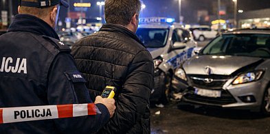 Uciekł po kolizji, ale go namierzylI-55951