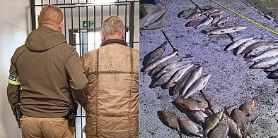 Nocna akcja nad jeziorem. Wpadł podczas połowu