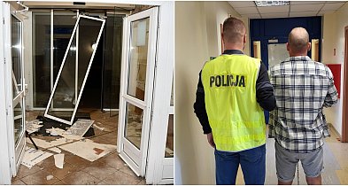 Zrobił demolkę w szpitalu. Straty idą w dziesiątkach tysięcy!-52862