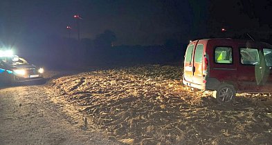 Dachowanie renault z 18-latkiem za kółkiem-53552