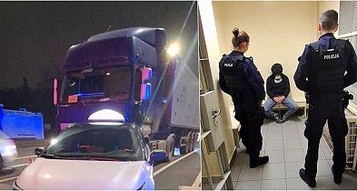 Skok na tira z burakami i szalona ucieczka przez dwa powiaty-54930