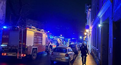 Pożar w kamienicy w centrum Inowrocławia-54963