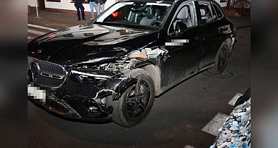 Nóż, gaz i ucieczka mercedesem. 36-latek zatrzymany po pościgu-55330
