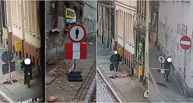 Kamienica grozi zawaleniem, a przechodnie ignorują zakaz przejścia-55345