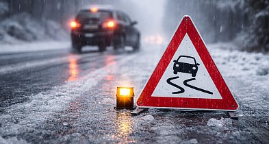 Na drogach będzie ślisko. Jest ostrzeżenie!-55458