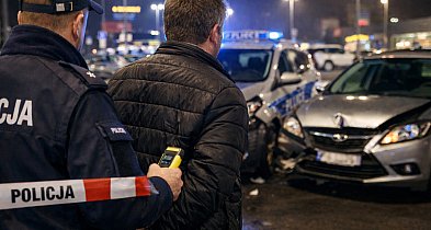 Uciekł po kolizji, ale go namierzyli. Kierowca miał alkohol we krwi-55951