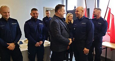 Pożegnali naczelnika inowrocławskiej „patrolówki”-56050