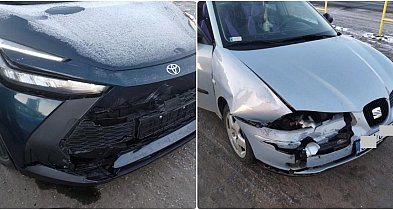 Uważajmy na drodze. Wymuszenie przyczyną kolizji