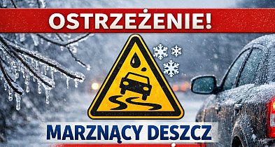 Marznący deszcz i gołoledź. Jest alert 2. stopnia