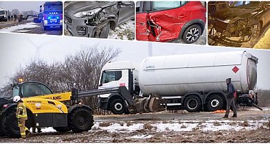 Służby mają pełne ręce roboty. Niebezpiecznie na drogach
