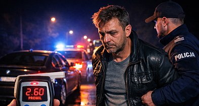 Nie zatrzymał się do kontroli, bo był pijany