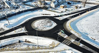 Bezpieczniej na DW 255. Rondo w Broniewicach już przejezdne