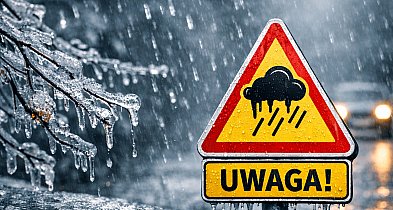 Znowu popada marznący deszcz. Będzie gołoledź