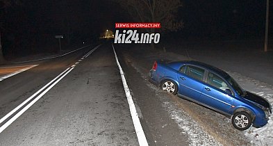 Pijany 18-latek zabrał auto znajomego i wjechał nim do rowu