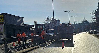 Utrudnienia dla kierowców na Dworcowej