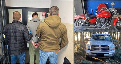 Włamywali się i kradli. Wśród łupów samochód i motocykl