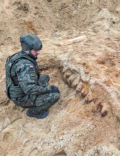 Saperzy z Inowrocławia usunęli ponad 100 pocisków. W pobliżu stoją bloki-55071