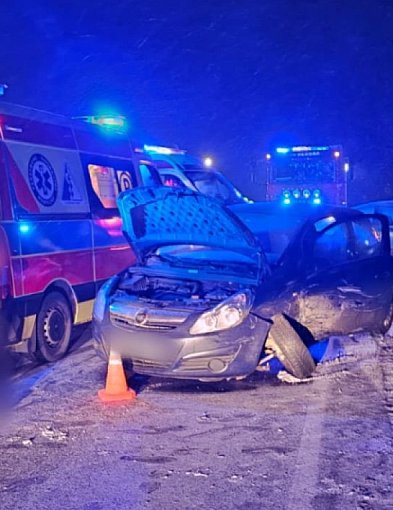 Wieczorna kraksa pod Pakością-55807