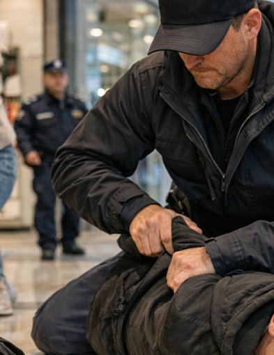 „Pomocy, złodziej!” 17-latek uciekł z perfumami. Zatrzymał go policjant po służbie