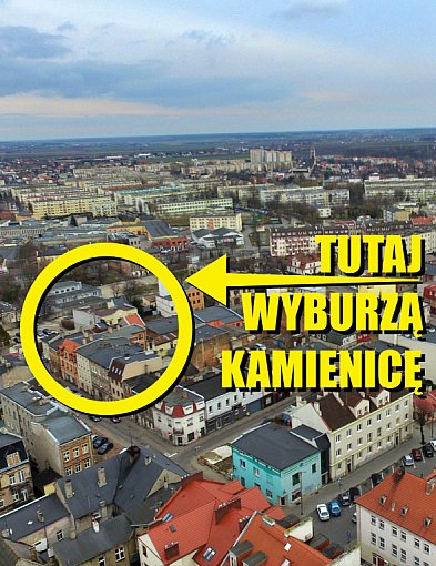 W centrum miasta będą rozbierać kamienicę, więc zamkną ulicę