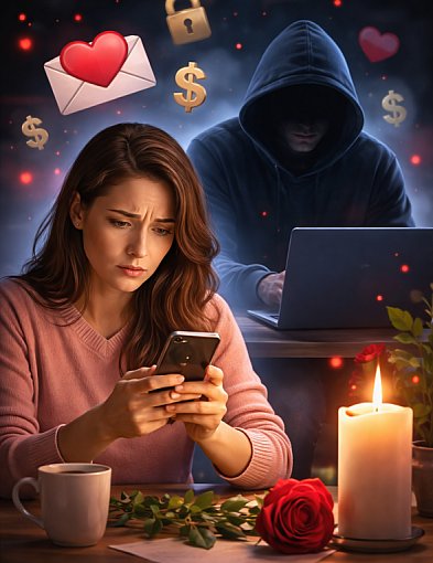 Cyberprzestępcy mogą wykorzystywać walentynki do oszustw romantycznych