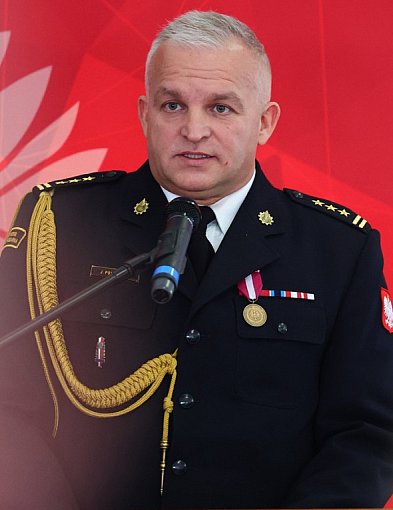 Oto nowy komendant Państwowej Straży Pożarnej w Inowrocławiu