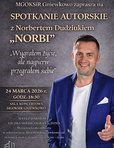 Norbi w Gniewkowie będzie mówić, a nie śpiewać
