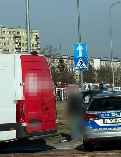 Kraksa na rąbińskim skrzyżowaniu. Są utrudnienia