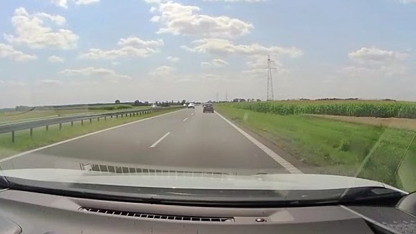 Jechał pod prąd na obwodnicy Inowrocławia
